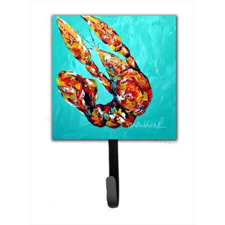 Jensendistributionservices Crawfish Electric Claw Aqua Green Leash Or Key Holder MI1710068